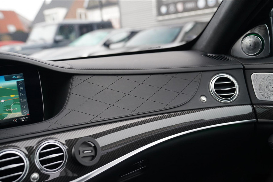 Mercedes-Benz S-Klasse AMG 63 4Matic+ Lang Premium Plus | Burmester 3D | Panorama | Massage stoelen | Stoelkoeling | Carbon |