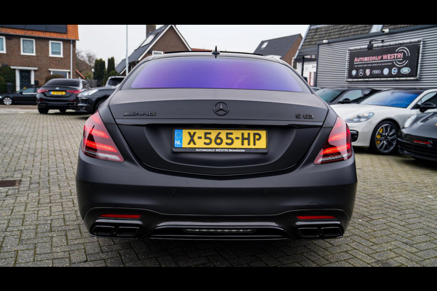 Mercedes-Benz S-Klasse AMG 63 4Matic+ Lang Premium Plus | Burmester 3D | Panorama | Massage stoelen | Stoelkoeling | Carbon |
