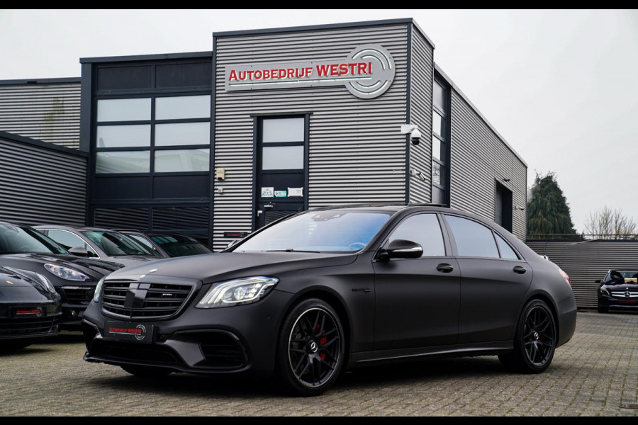 Mercedes-Benz S-Klasse AMG 63 4Matic+ Lang Premium Plus | Burmester 3D | Panorama | Massage stoelen | Stoelkoeling | Carbon |