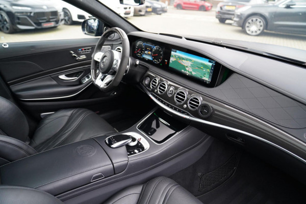 Mercedes-Benz S-Klasse AMG 63 4Matic+ Lang Premium Plus | Burmester 3D | Panorama | Massage stoelen | Stoelkoeling | Carbon |