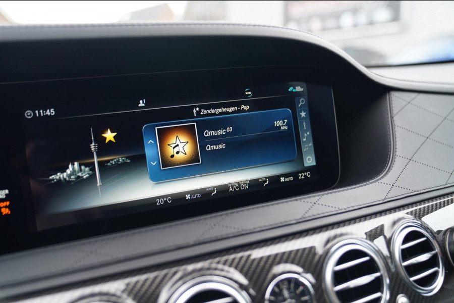 Mercedes-Benz S-Klasse AMG 63 4Matic+ Lang Premium Plus | Burmester 3D | Panorama | Massage stoelen | Stoelkoeling | Carbon |