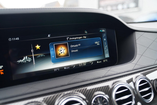 Mercedes-Benz S-Klasse AMG 63 4Matic+ Lang Premium Plus | Burmester 3D | Panorama | Massage stoelen | Stoelkoeling | Carbon |