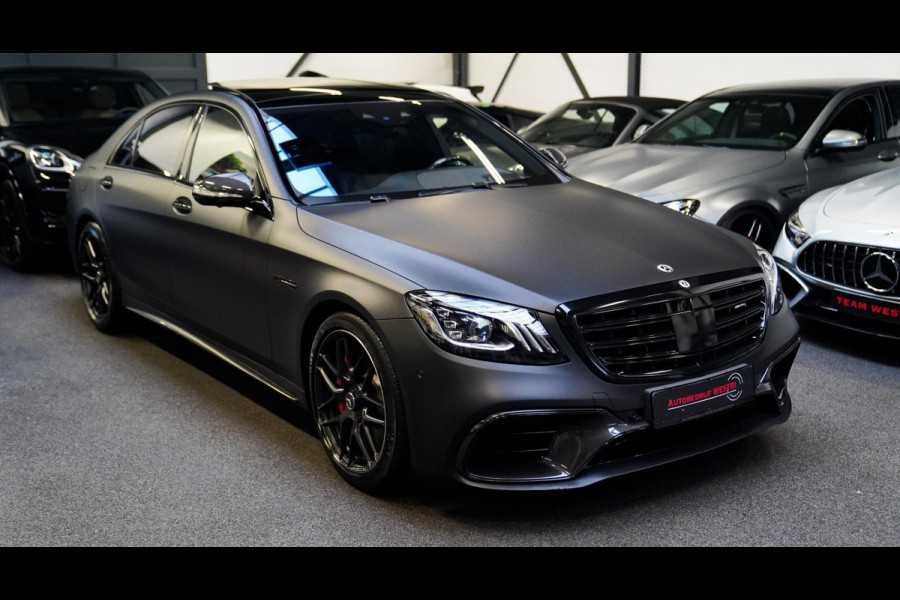Mercedes-Benz S-Klasse AMG 63 4Matic+ Lang Premium Plus | Burmester 3D | Panorama | Massage stoelen | Stoelkoeling | Carbon |