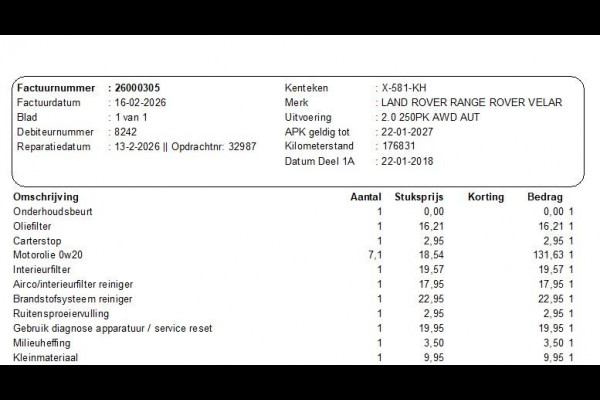 Land Rover Range Rover Velar 2.0 I4 Turbo AWD S | Panoramadak | 360 Camera | Meridian Surround | Apple Carplay |