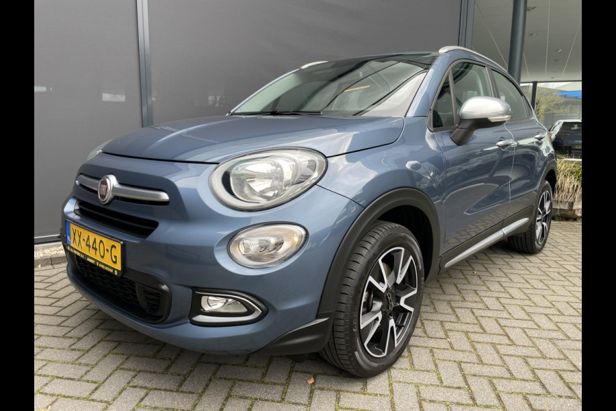 Fiat 500X 1.4 Turbo MultiAir Mirror Achteruitrijcamera - Navigatie - Apple carplay - Airco - Cruise control - Parkeersensor achter - Radio - Dakrails - Bluetooth - Elektrische ramen - Licht metalen velgen 17 inch - Start/ stop systeem - Stuur leder - Stuur multifunctioneel - Door ons nieuw geleverd - Altijd door ons onderhouden