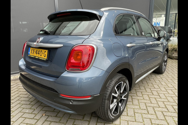 Fiat 500X 1.4 Turbo MultiAir Mirror Achteruitrijcamera - Navigatie - Apple carplay - Airco - Cruise control - Parkeersensor achter - Radio - Dakrails - Bluetooth - Elektrische ramen - Licht metalen velgen 17 inch - Start/ stop systeem - Stuur leder - Stuur multifunctioneel - Door ons nieuw geleverd - Altijd door ons onderhouden