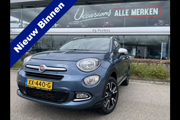 Fiat 500X 1.4 Turbo MultiAir Mirror Achteruitrijcamera - Navigatie - Apple carplay - Airco - Cruise control - Parkeersensor achter - Radio - Dakrails - Bluetooth - Elektrische ramen - Licht metalen velgen 17 inch - Start/ stop systeem - Stuur leder - Stuur multifunctioneel - Door ons nieuw geleverd - Altijd door ons onderhouden
