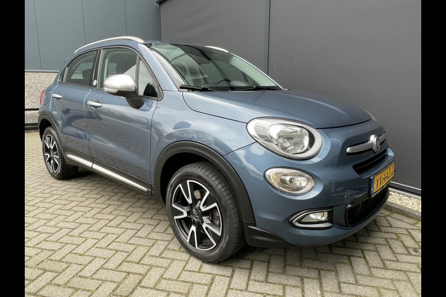Fiat 500X 1.4 Turbo MultiAir Mirror Achteruitrijcamera - Navigatie - Apple carplay - Airco - Cruise control - Parkeersensor achter - Radio - Dakrails - Bluetooth - Elektrische ramen - Licht metalen velgen 17 inch - Start/ stop systeem - Stuur leder - Stuur multifunctioneel - Door ons nieuw geleverd - Altijd door ons onderhouden