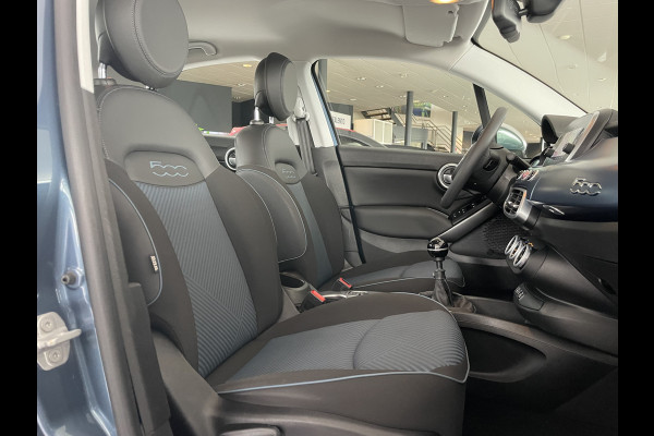 Fiat 500X 1.4 Turbo MultiAir Mirror Achteruitrijcamera - Navigatie - Apple carplay - Airco - Cruise control - Parkeersensor achter - Radio - Dakrails - Bluetooth - Elektrische ramen - Licht metalen velgen 17 inch - Start/ stop systeem - Stuur leder - Stuur multifunctioneel - Door ons nieuw geleverd - Altijd door ons onderhouden