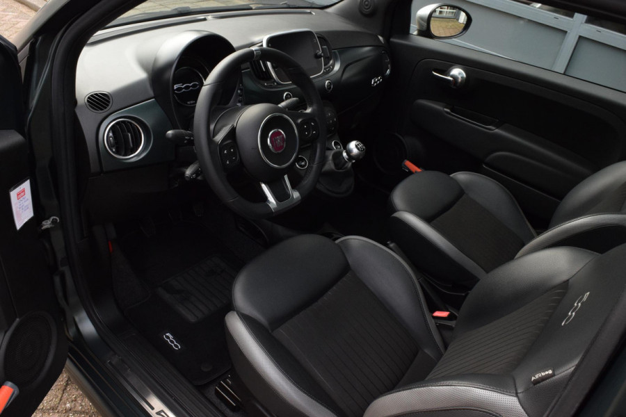 Fiat 500 105pk Rockstar/Sport|Matgroen|Carplay|