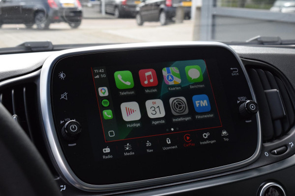 Fiat 500 105pk Rockstar/Sport|Matgroen|Carplay|