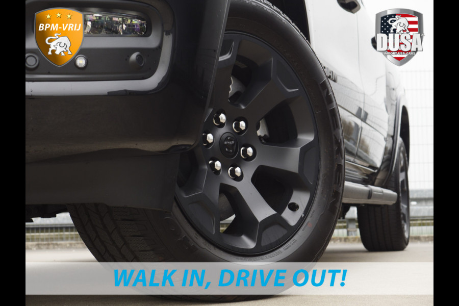 Dodge Ram 1500 | Bighorn | 3.0L I6 Hurricane | Crew Cab | 4X4 | Stuur/stoel verwarming | Night edition Getoonde accessoires zijn verkrijgbaar tegen meerprijs