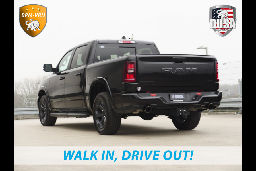 Dodge Ram 1500 | Bighorn | 3.0L I6 Hurricane | Crew Cab | 4X4 | Stuur/stoel verwarming | Night edition Getoonde accessoires zijn verkrijgbaar tegen meerprijs