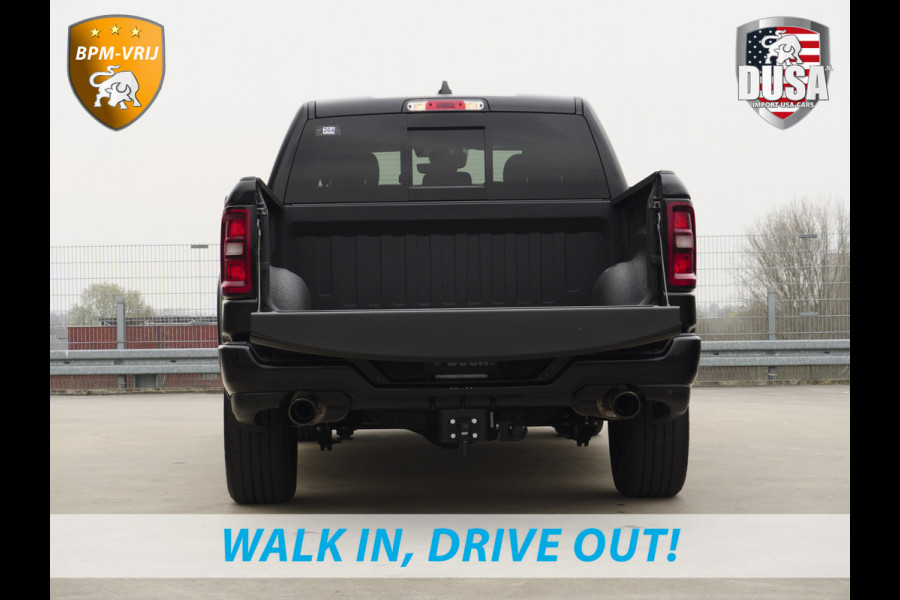 Dodge Ram 1500 | Bighorn | 3.0L I6 Hurricane | Crew Cab | 4X4 | Stuur/stoel verwarming | Night edition Getoonde accessoires zijn verkrijgbaar tegen meerprijs