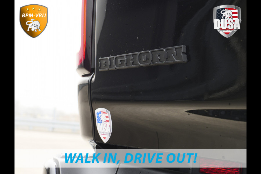 Dodge Ram 1500 | Bighorn | 3.0L I6 Hurricane | Crew Cab | 4X4 | Stuur/stoel verwarming | Night edition Getoonde accessoires zijn verkrijgbaar tegen meerprijs