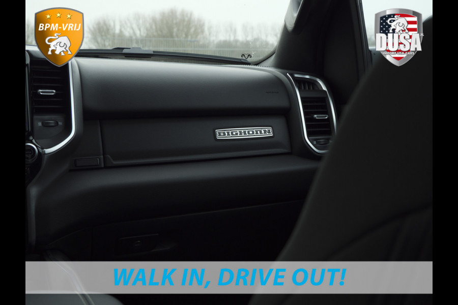 Dodge Ram 1500 | Bighorn | 3.0L I6 Hurricane | Crew Cab | 4X4 | Stuur/stoel verwarming | Night edition Getoonde accessoires zijn verkrijgbaar tegen meerprijs