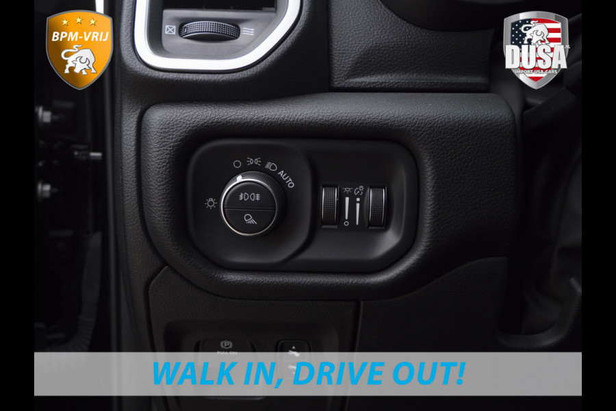 Dodge Ram 1500 | Bighorn | 3.0L I6 Hurricane | Crew Cab | 4X4 | Stuur/stoel verwarming | Night edition Getoonde accessoires zijn verkrijgbaar tegen meerprijs