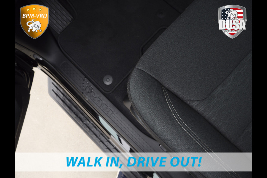 Dodge Ram 1500 | Bighorn | 3.0L I6 Hurricane | Crew Cab | 4X4 | Stuur/stoel verwarming | Night edition Getoonde accessoires zijn verkrijgbaar tegen meerprijs