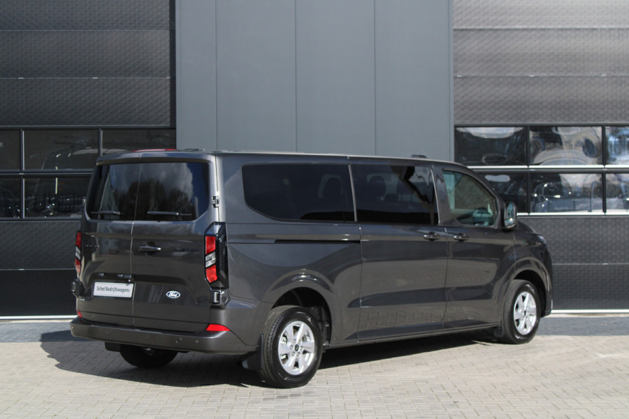 Ford Transit Custom 340 2.5 PHEV L2H1 Limited 232pk 9 Zits - Keyless - ACC - Blindspot - Camera - Carplay - Navi - Prijs excl. BTW - Rijklaar