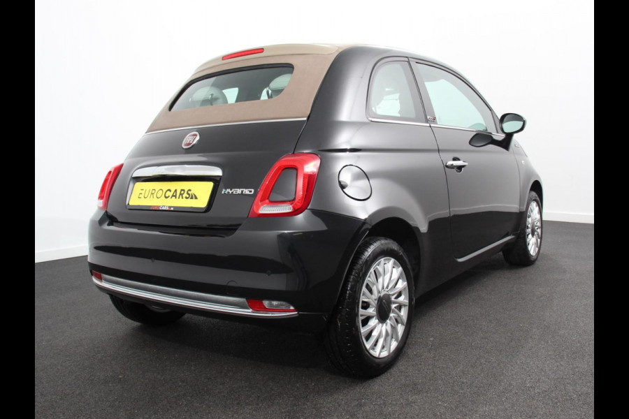 Fiat 500C 1.0 Hybrid Dolcevita Airco Cruise control Parkeersensor achter Radio Apple Carplay/ Android Auto