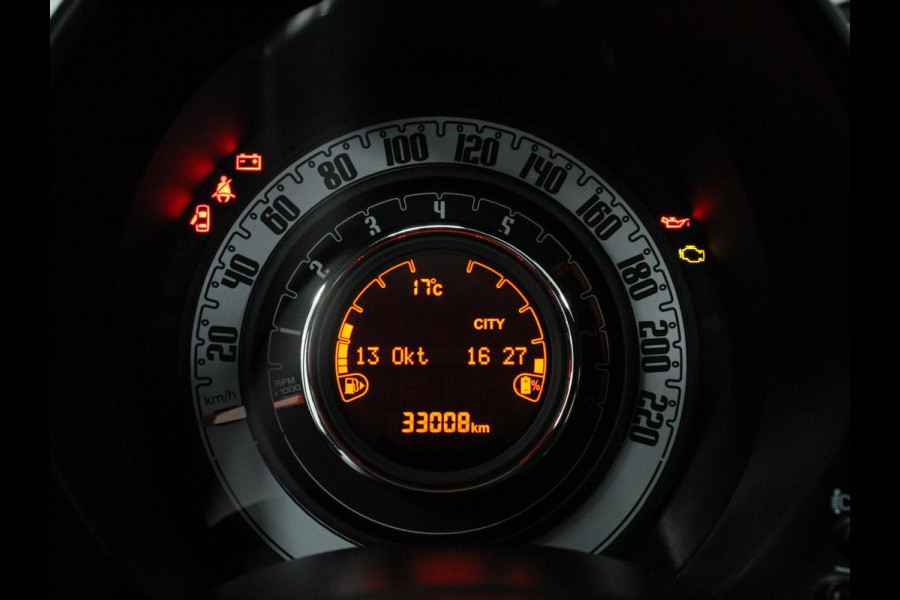 Fiat 500C 1.0 Hybrid Dolcevita Airco Cruise control Parkeersensor achter Radio Apple Carplay/ Android Auto