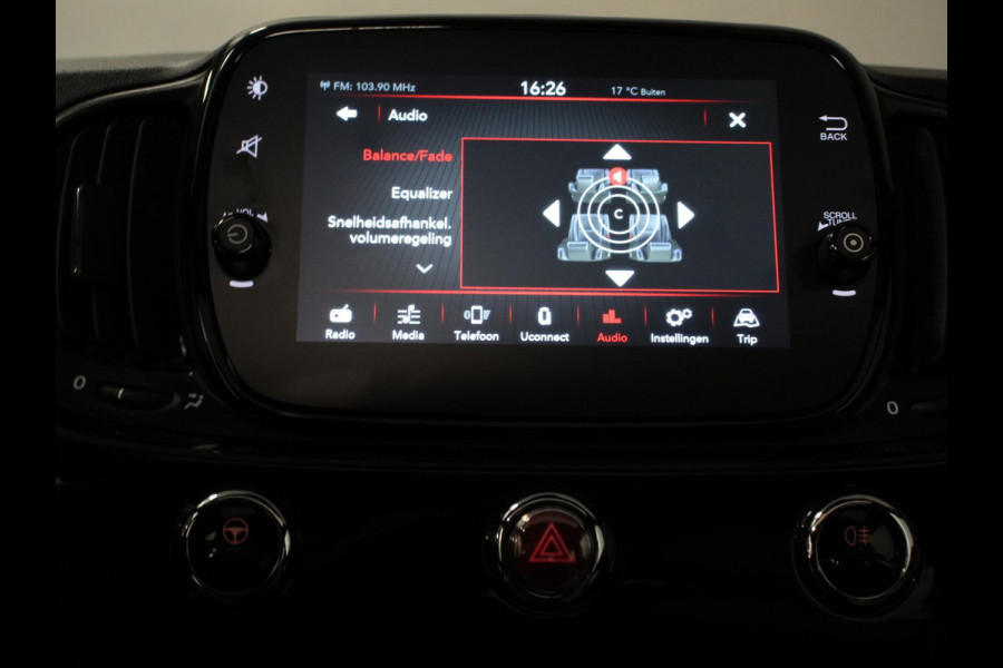 Fiat 500C 1.0 Hybrid Dolcevita Airco Cruise control Parkeersensor achter Radio Apple Carplay/ Android Auto