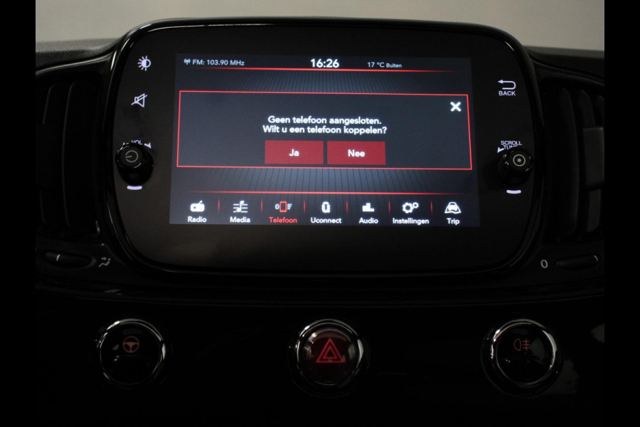 Fiat 500C 1.0 Hybrid Dolcevita Airco Cruise control Parkeersensor achter Radio Apple Carplay/ Android Auto