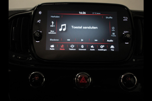 Fiat 500C 1.0 Hybrid Dolcevita Airco Cruise control Parkeersensor achter Radio Apple Carplay/ Android Auto