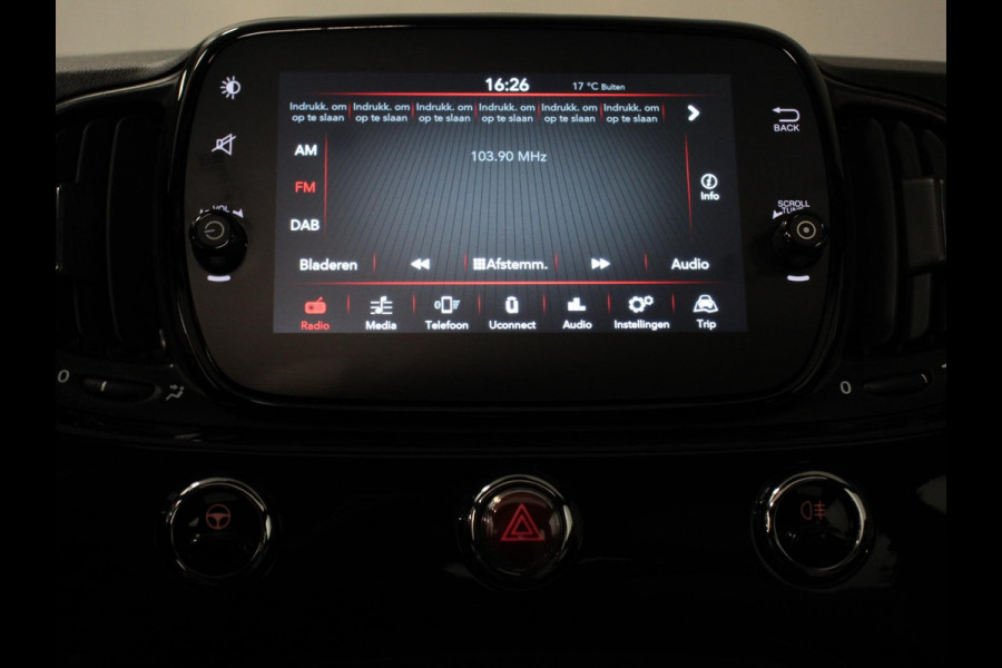 Fiat 500C 1.0 Hybrid Dolcevita Airco Cruise control Parkeersensor achter Radio Apple Carplay/ Android Auto