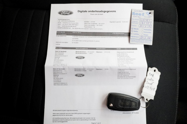 Ford Transit Custom 2.0 TDCI 130pk L1H1 Automaat D.C. Limited Airco/Navi/2x Schuifdeur 10-2021