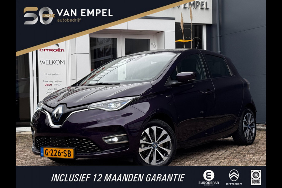 Renault ZOE R135 Edition One 52 kWh Incl. Koopaccu | Camera | Bose | Leder + Stoelverwarming | Navigatie | Climate control