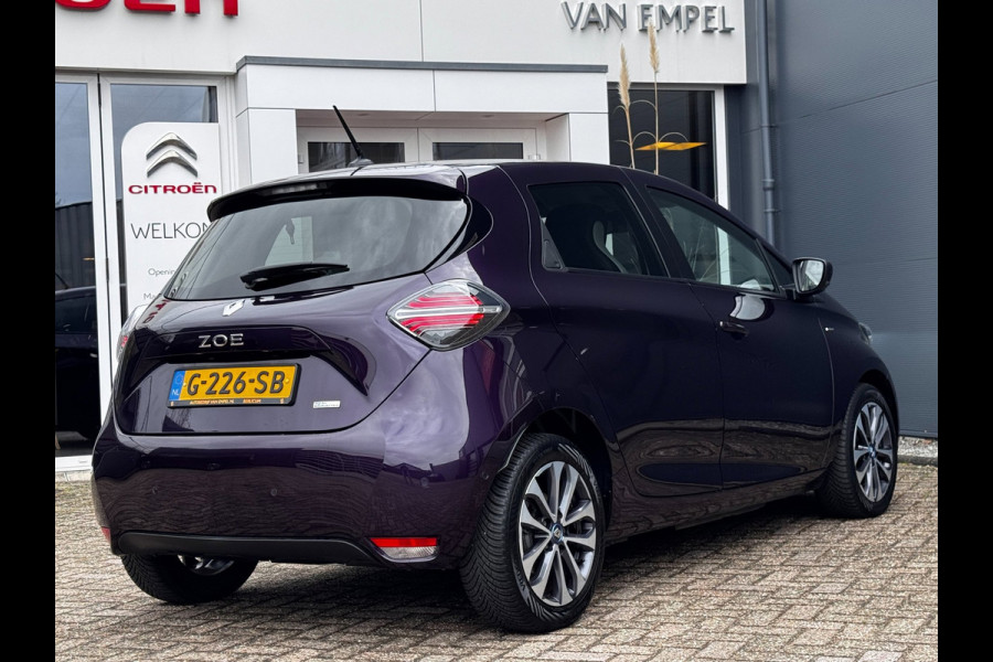 Renault ZOE R135 Edition One 52 kWh Incl. Koopaccu | Camera | Bose | Leder + Stoelverwarming | Navigatie | Climate control