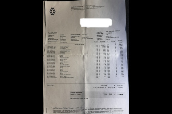 Renault ZOE R135 Edition One 52 kWh Incl. Koopaccu | Camera | Bose | Leder + Stoelverwarming | Navigatie | Climate control