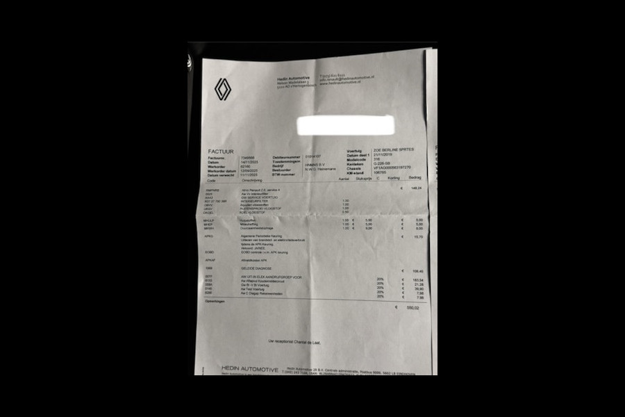 Renault ZOE R135 Edition One 52 kWh Incl. Koopaccu | Camera | Bose | Leder + Stoelverwarming | Navigatie | Climate control