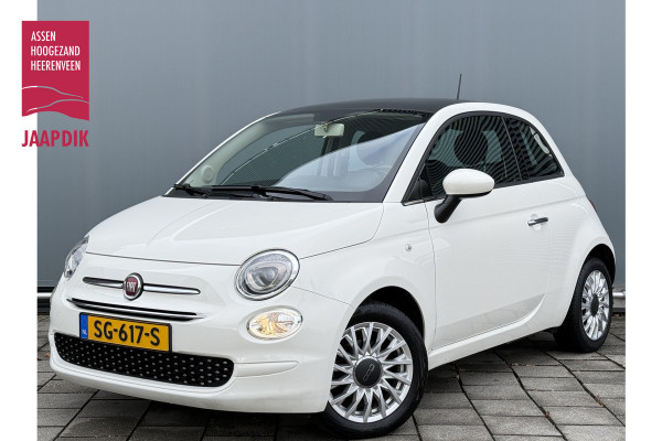 Fiat 500 BWJ 2018 | 0.9 TwinAir 81PK Turbo Lounge | PANO DAK | CLIMA | NAVI | CRUISE | CARPLAY | LICHTMETAAL | PDC |