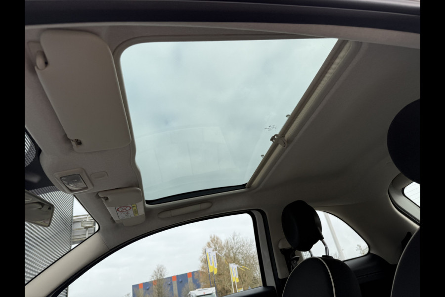 Fiat 500 BWJ 2018 | 0.9 TwinAir 81PK Turbo Lounge | PANO DAK | CLIMA | NAVI | CRUISE | CARPLAY | LICHTMETAAL | PDC |