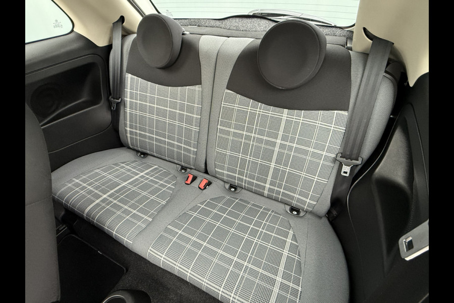 Fiat 500 BWJ 2018 | 0.9 TwinAir 81PK Turbo Lounge | PANO DAK | CLIMA | NAVI | CRUISE | CARPLAY | LICHTMETAAL | PDC |