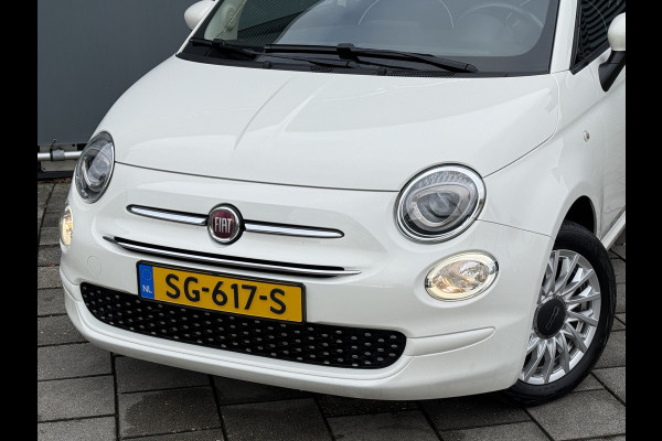 Fiat 500 BWJ 2018 | 0.9 TwinAir 81PK Turbo Lounge | PANO DAK | CLIMA | NAVI | CRUISE | CARPLAY | LICHTMETAAL | PDC |