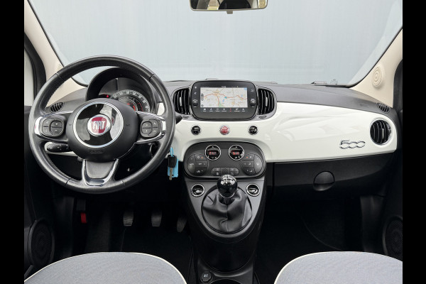Fiat 500 BWJ 2018 | 0.9 TwinAir 81PK Turbo Lounge | PANO DAK | CLIMA | NAVI | CRUISE | CARPLAY | LICHTMETAAL | PDC |