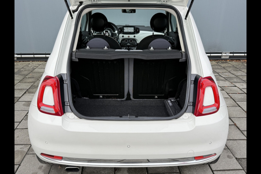 Fiat 500 BWJ 2018 | 0.9 TwinAir 81PK Turbo Lounge | PANO DAK | CLIMA | NAVI | CRUISE | CARPLAY | LICHTMETAAL | PDC |