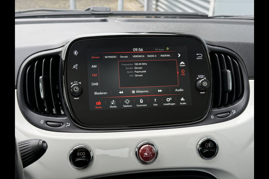 Fiat 500 BWJ 2018 | 0.9 TwinAir 81PK Turbo Lounge | PANO DAK | CLIMA | NAVI | CRUISE | CARPLAY | LICHTMETAAL | PDC |