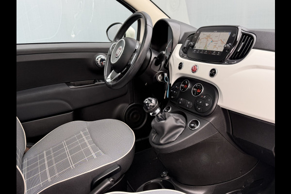 Fiat 500 BWJ 2018 | 0.9 TwinAir 81PK Turbo Lounge | PANO DAK | CLIMA | NAVI | CRUISE | CARPLAY | LICHTMETAAL | PDC |