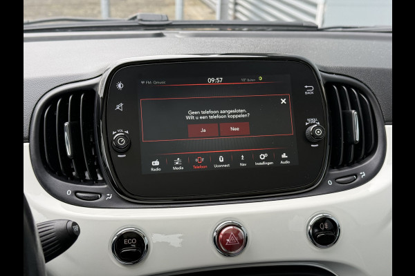 Fiat 500 BWJ 2018 | 0.9 TwinAir 81PK Turbo Lounge | PANO DAK | CLIMA | NAVI | CRUISE | CARPLAY | LICHTMETAAL | PDC |