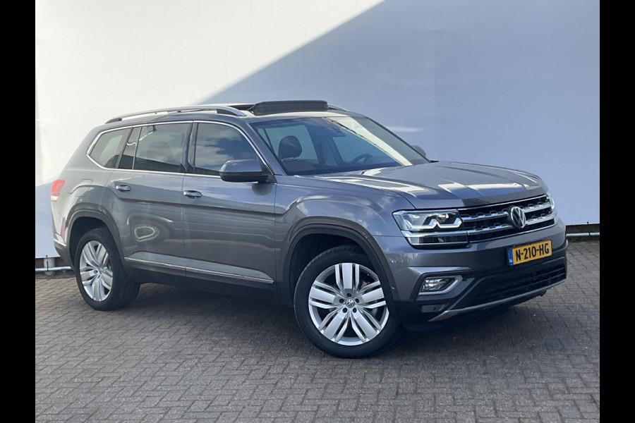 Volkswagen TERAMONT 3.6 VR6 277pk 7-Pers Pano Memory Stoelverw+Ventilatie 360° Leer BOMVOL!