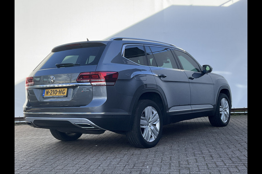 Volkswagen TERAMONT 3.6 VR6 277pk 7-Pers Pano Memory Stoelverw+Ventilatie 360° Leer BOMVOL!