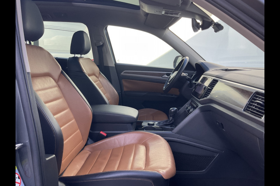 Volkswagen TERAMONT 3.6 VR6 277pk 7-Pers Pano Memory Stoelverw+Ventilatie 360° Leer BOMVOL!