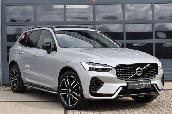 Volvo XC60 2.0 T6 Plug-in hybrid AWD R-Design 350 Pk SOH 93% Pano Trekhaak H/K Memory 360 Camera HUD 20 Inch