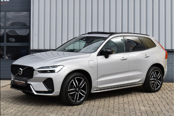 Volvo XC60 2.0 T6 Plug-in hybrid AWD R-Design 350 Pk SOH 93% Pano Trekhaak H/K Memory 360 Camera HUD 20 Inch