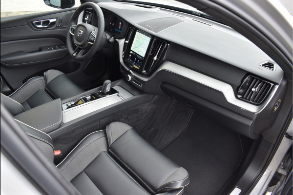 Volvo XC60 2.0 T6 Plug-in hybrid AWD R-Design 350 Pk SOH 93% Pano Trekhaak H/K Memory 360 Camera HUD 20 Inch