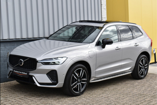 Volvo XC60 2.0 T6 Plug-in hybrid AWD R-Design 350 Pk SOH 93% Pano Trekhaak H/K Memory 360 Camera HUD 20 Inch